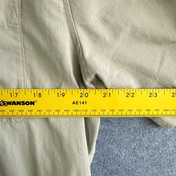 VNT Y2K Marmot Mountain Works “Pursuit” Lightweight Rip‑Stop Button Shirt Size L - Picture 12 of 12